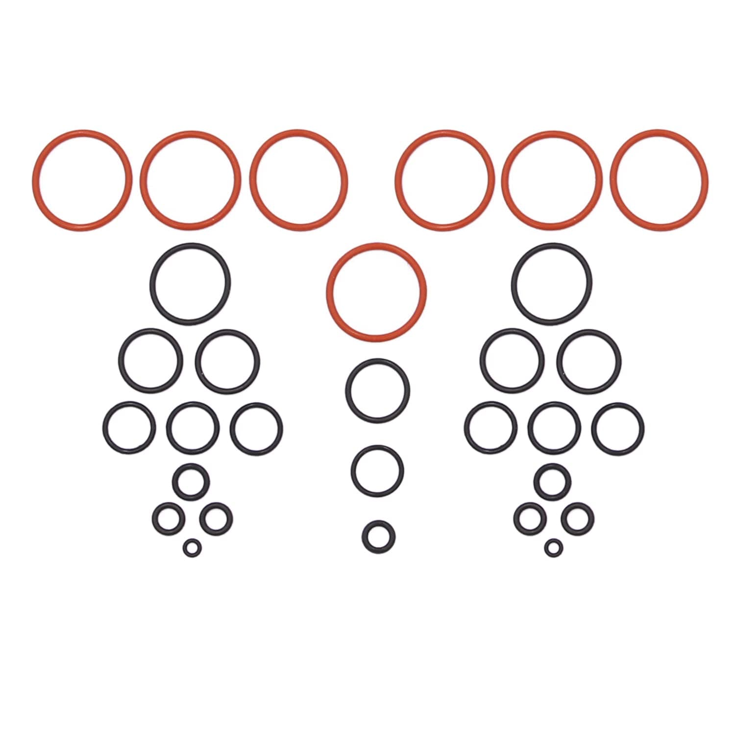 FUSCH Air Suspension/EAS Valve Block Repair O-Ring Seal Kit Compatible with Sport LR3 LR4 Replace#: RVH000095