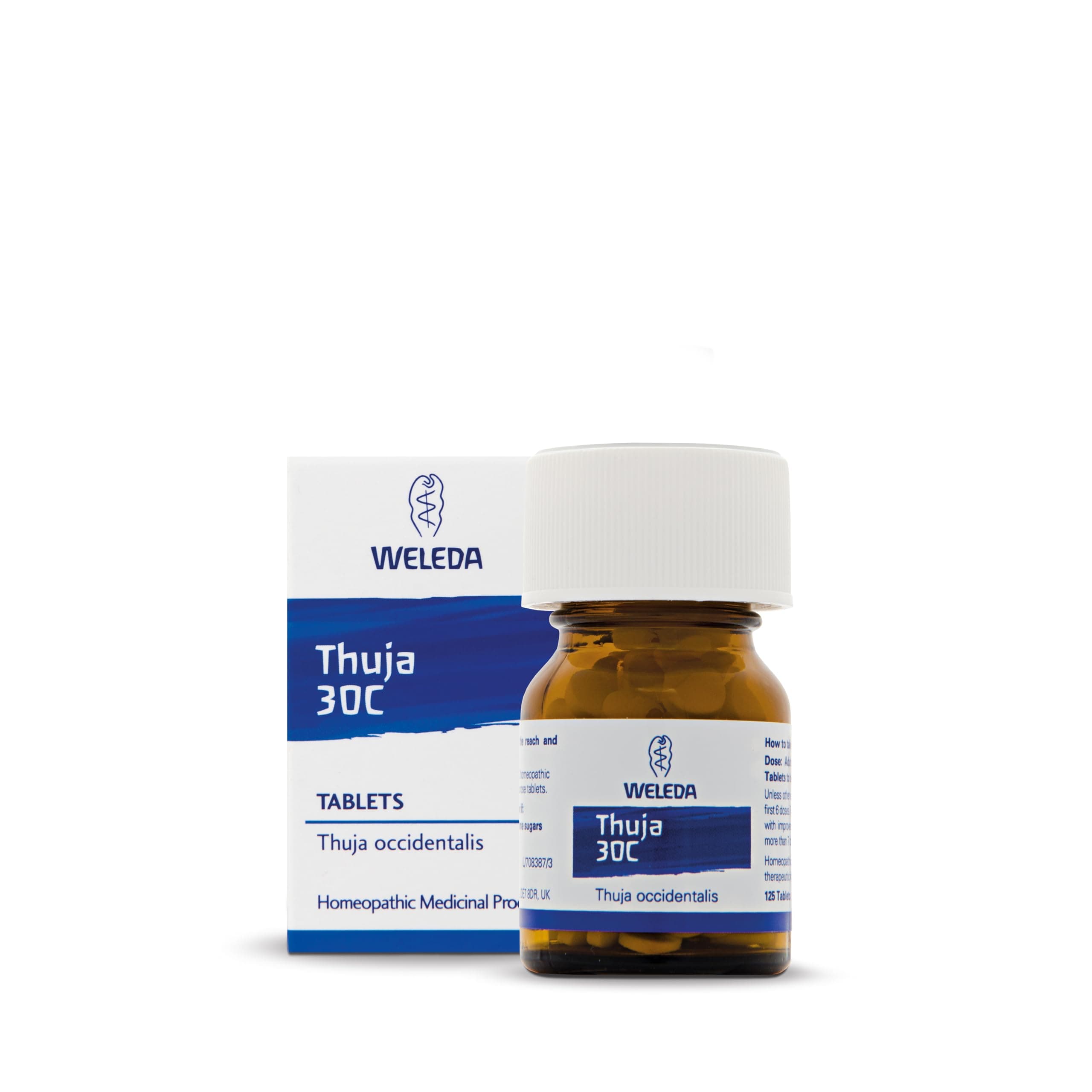 Thuja 30C, Homeopathic Medicinal Product, Thuja Occidentalis 30C, Vegetarian, 125 Tabs