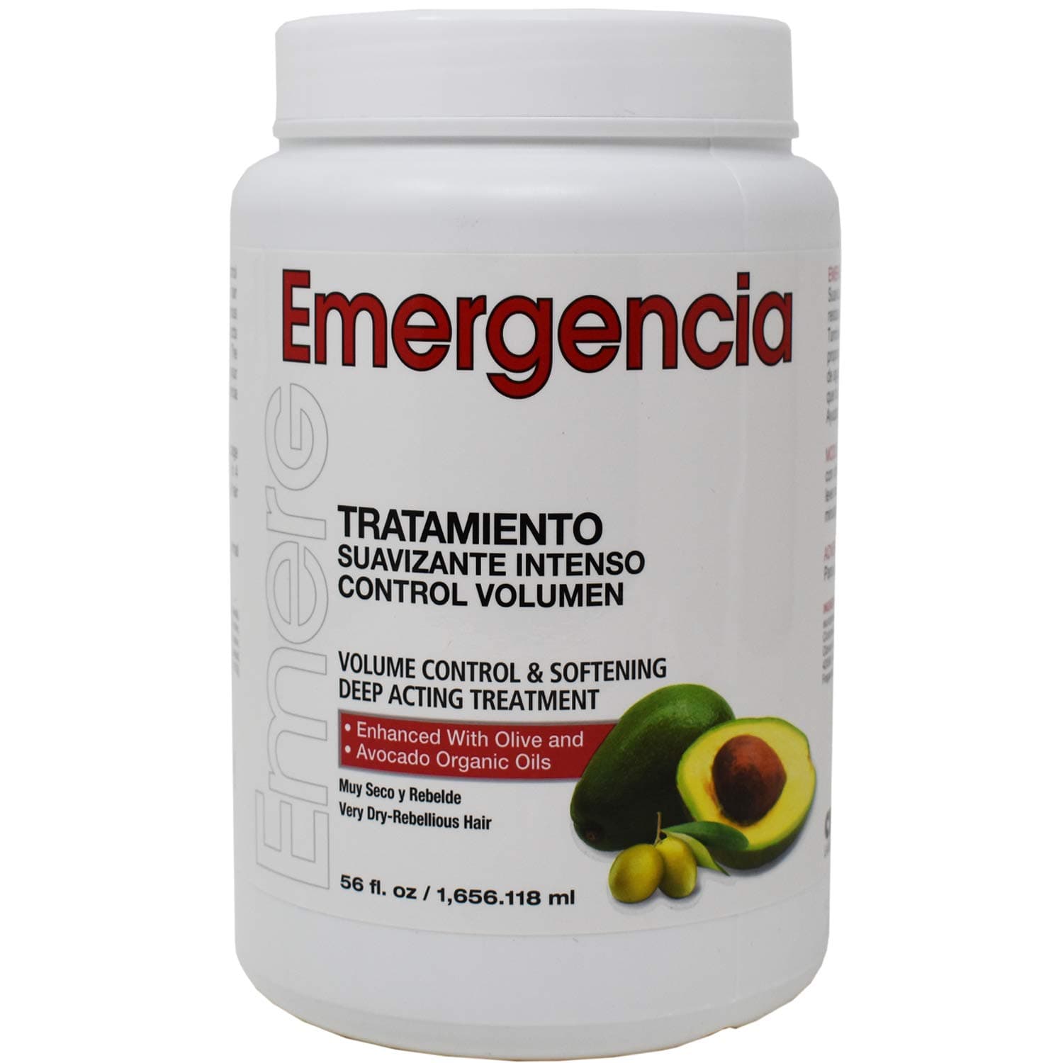 Toque Magico Emergencia Volume Control & Softening Deep Acting Mask with Avocado 1656.1ml