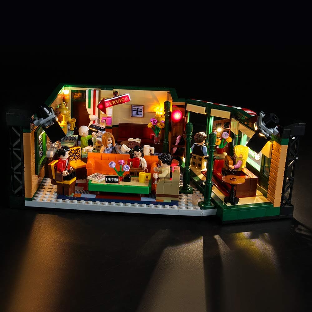 Led Lighting Kit for Friends Central Perk - Compatible with Lego 21319 Building Blocks Model- Not Include The Lego Set