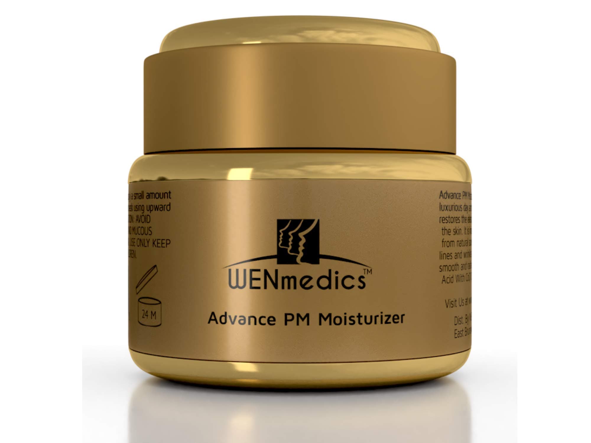 Peptide Face Moisturizer & Anti Aging Face Cream With Syn-col - Face Lotion & Moisturizer for Face - Hydrating & Tightening Facial Moisturizer For Mature Dry Sensitive Skin Advance PM