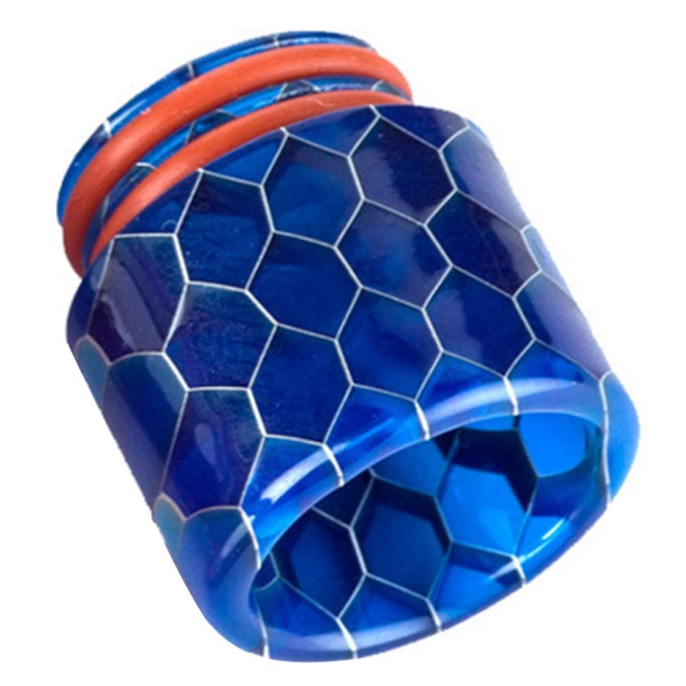 Junyee Snake Skin 810 Drip Tip for Smok TFV8/TFV12 Tanks(Blue)