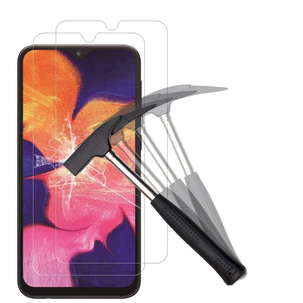 ANEWSIR Tempered Glass Screen Protector Compatible with Samsung Galaxy A10/A10S [2 Pieces] Tempered Glass Screen Protector [Easy-Install] [Bubble Free] [9H Hardness] [Lifetime Replacement Warranty]