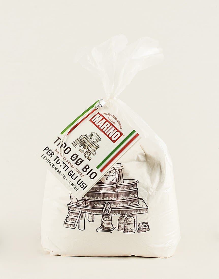 Mulino Marino Artisan Organic Soft Wheat Flour Type “00” Cylinder Grind 35.27 Oz (1kg)