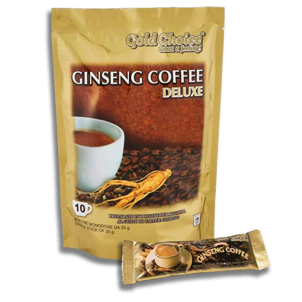 Instant Ginseng Coffee Deluxe - 10 x 20g sachets