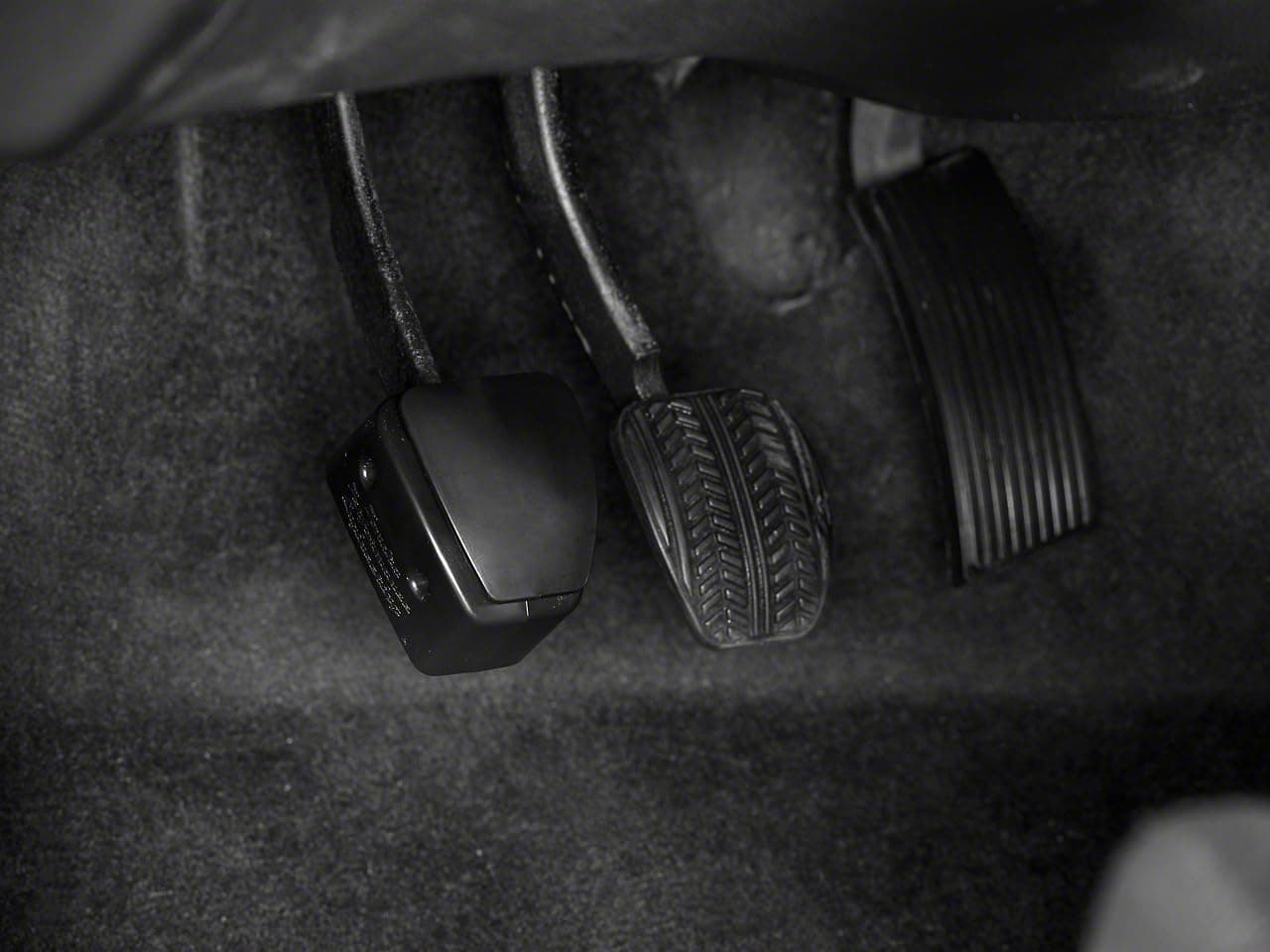 Clutch Pedal Extension Ergonomic Enhancer | ABS Plastic Pedal Spacer | Compatible with 1994–2022 Ford Mustang w/Manual Transmission