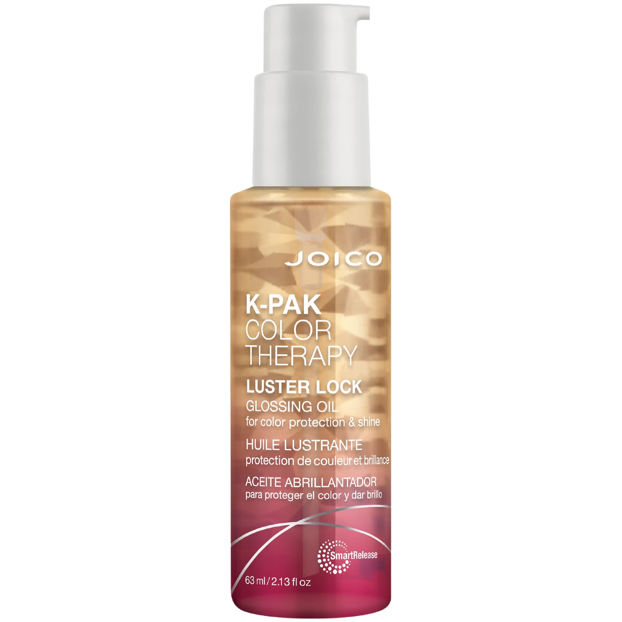 K-PAK Color Therapy Luster Lock Glossing Oil | For Color-Treated Hair | For Color-Protection & Shine | Tame Frizz | With Keratin & Argan Oil