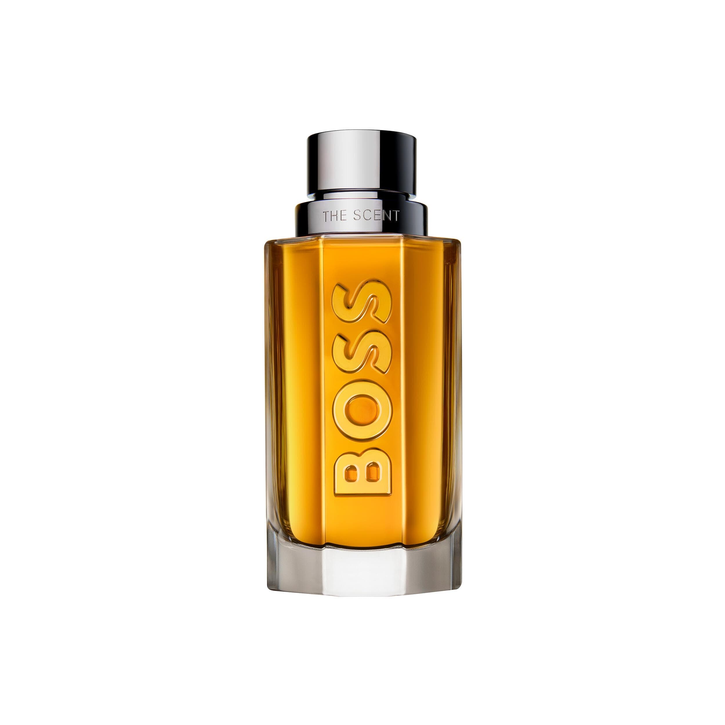 BOSS The Scent - Eau de Toilette for Him - Ambery & Woody Fragrance With Notes Of Ginger, Maninka Fruit, Leather Accords - Medium Longevity