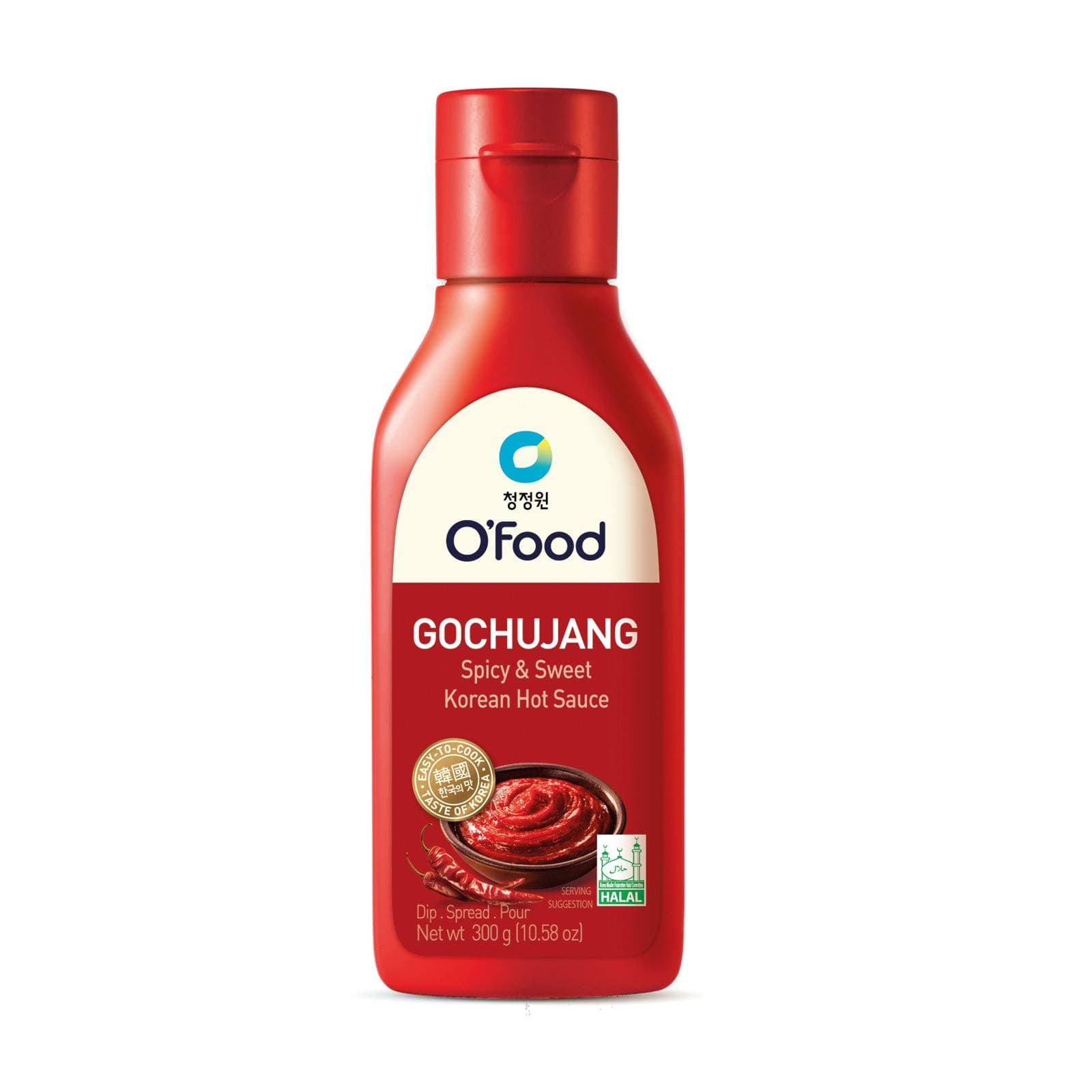 O'Food Gochujang Spicy & Sweet Korean Hot Sauce 300g