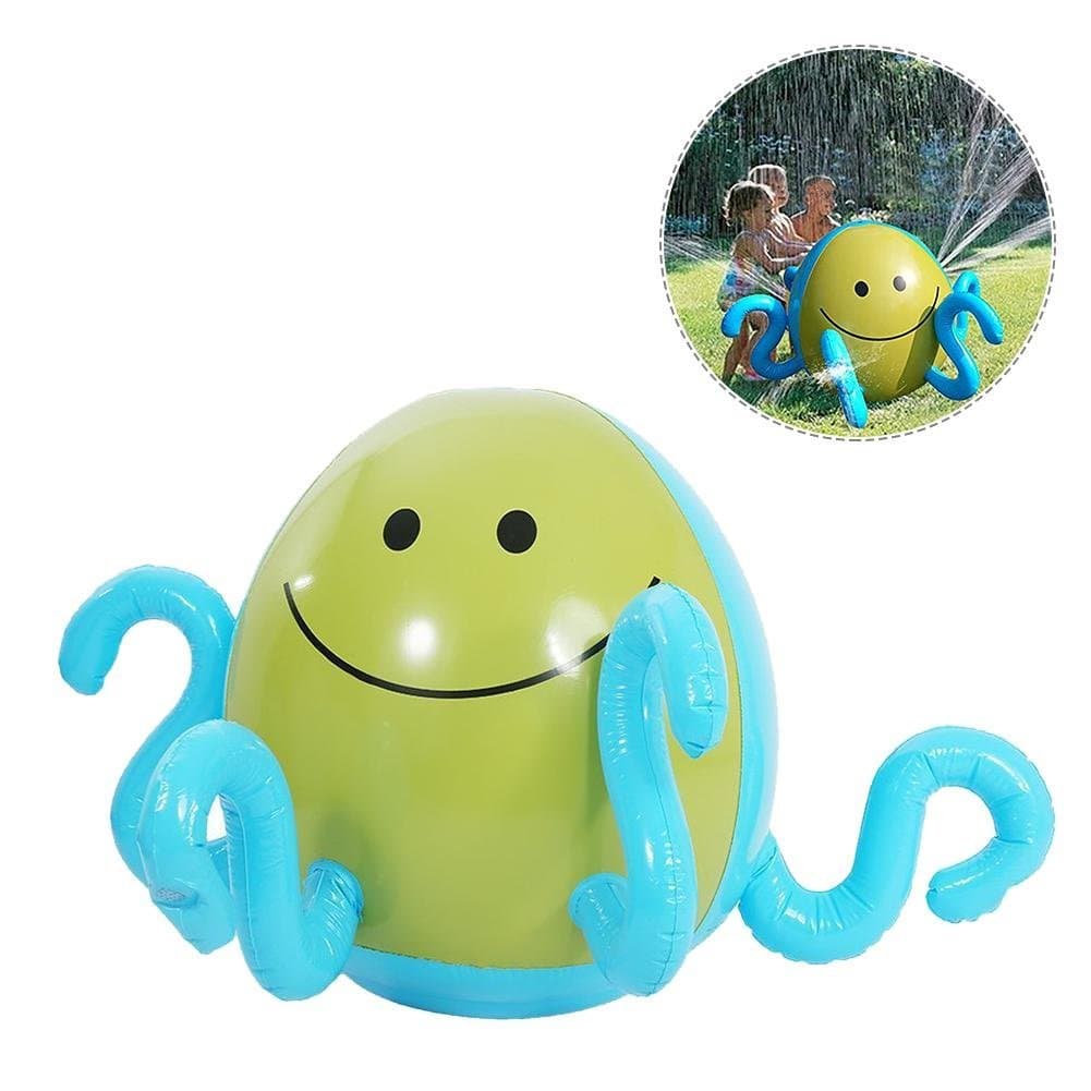 Vansoon Inflatable Water Sprinkler Toy ,Spray Sprinkle and Splash Play Toy ,Summer Kids Water Sprinkler and Splash Ball Fun Toys for Lawn Beach Outdoor Child Adult Baby,Outdoor Water Play Sprinklers