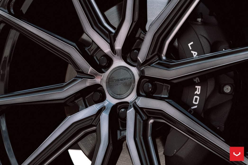 20" Inch Vossen HF3 Hybrid Forged Double Tinted Gloss Black Wheels Rims Only | Set of 4 | Fits Audi Mercedes BMW Infiniti Dodge Cadillac Chevy Ford Lexus Nissan Hyundai Tesla