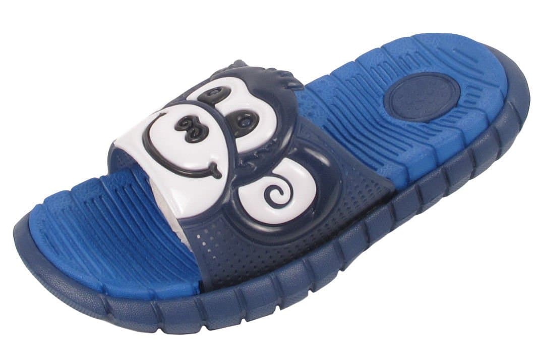 Kids Girls Boys FLIP Flops Monkey Slippers Infant Sliders Slides Sandals Sizes