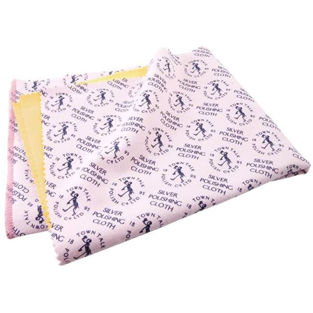 Dual Anti-Tarnish Silver Polishing Cloth 12" x 18" by Town Talk