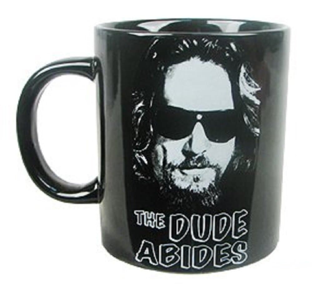 Silver Buffalo BL1732 Universal Big Lebowski Dude Abides Ceramic Mug, 14 oz, Multicolor