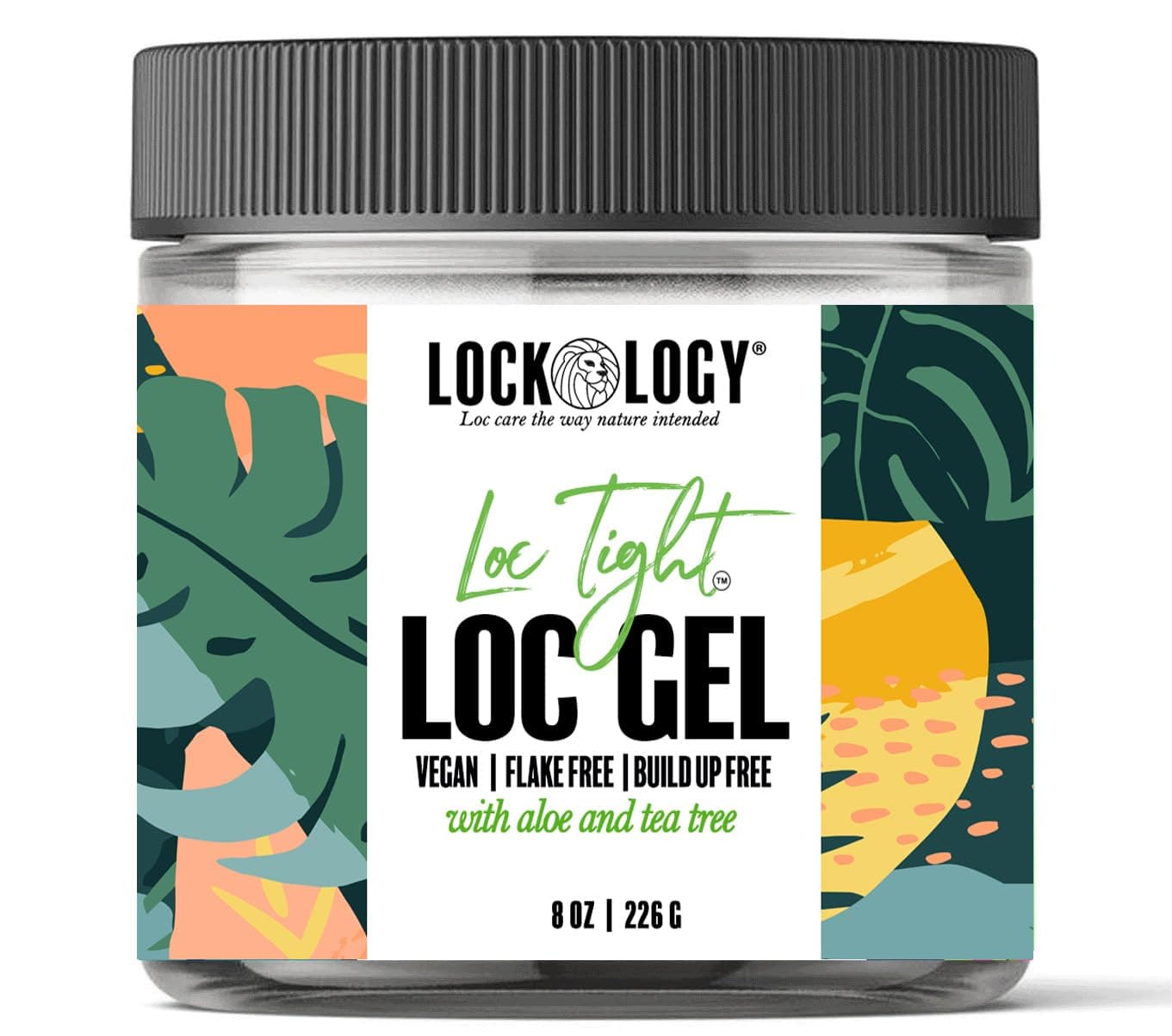 Lockology Loc Gel For Retwist, Loc Gel, Dreadlocks Gel For Retwists - Organic Aloe and Tea Tree Locking Gel For Dreads | No Build Up Dreadlock Hair Products by