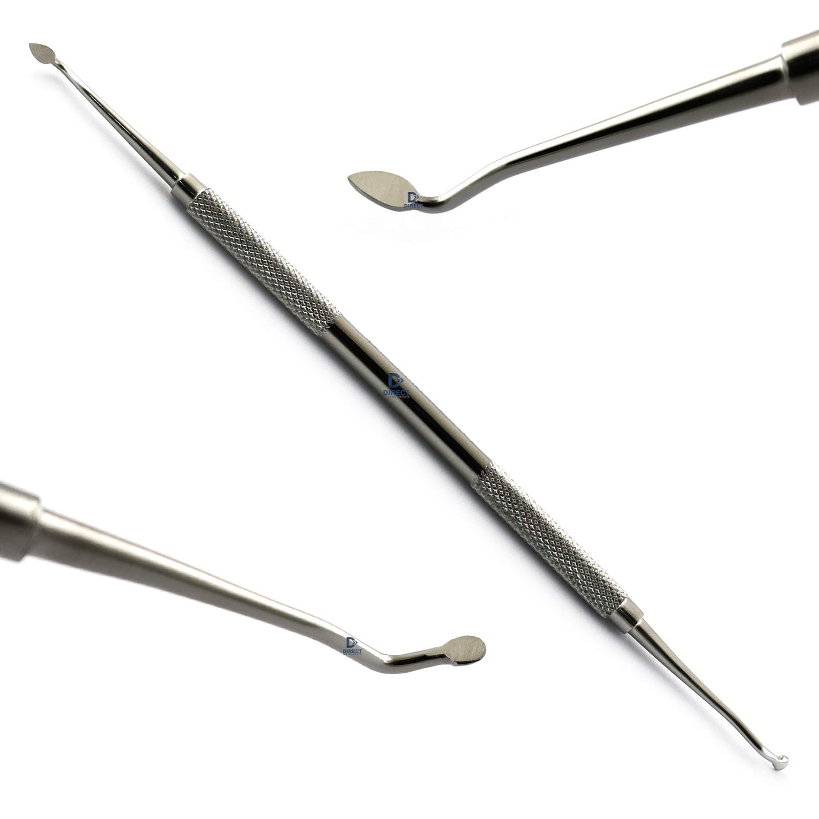 Dental Cleoid Discoid Excavator Restorative Amalgam Carver Double Ended Tools