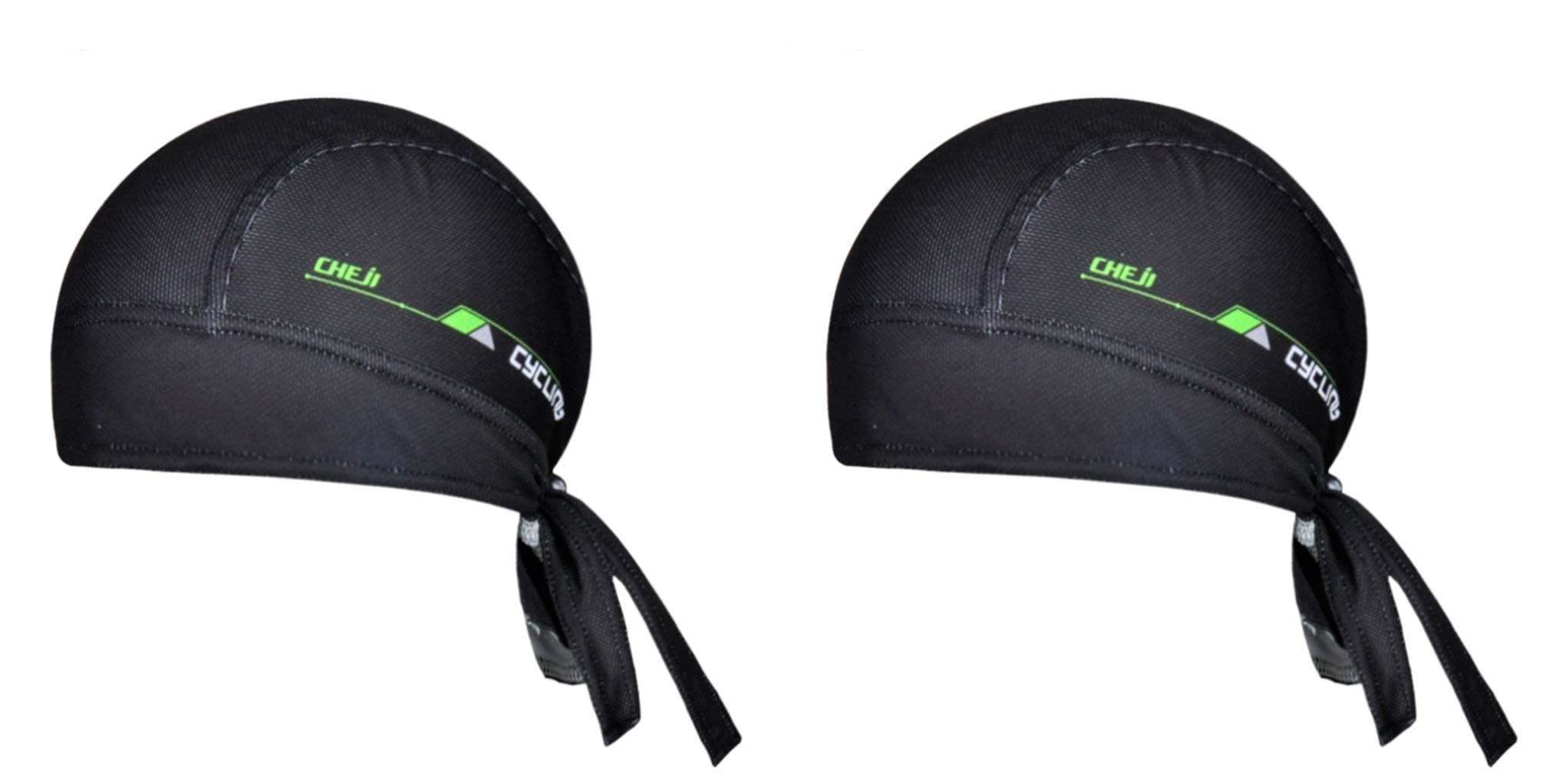 Ksweet Do Rags for Men 2pcs Skull Caps for Men Head Wraps Summer Beanie Breathable Dew Rags Cycling