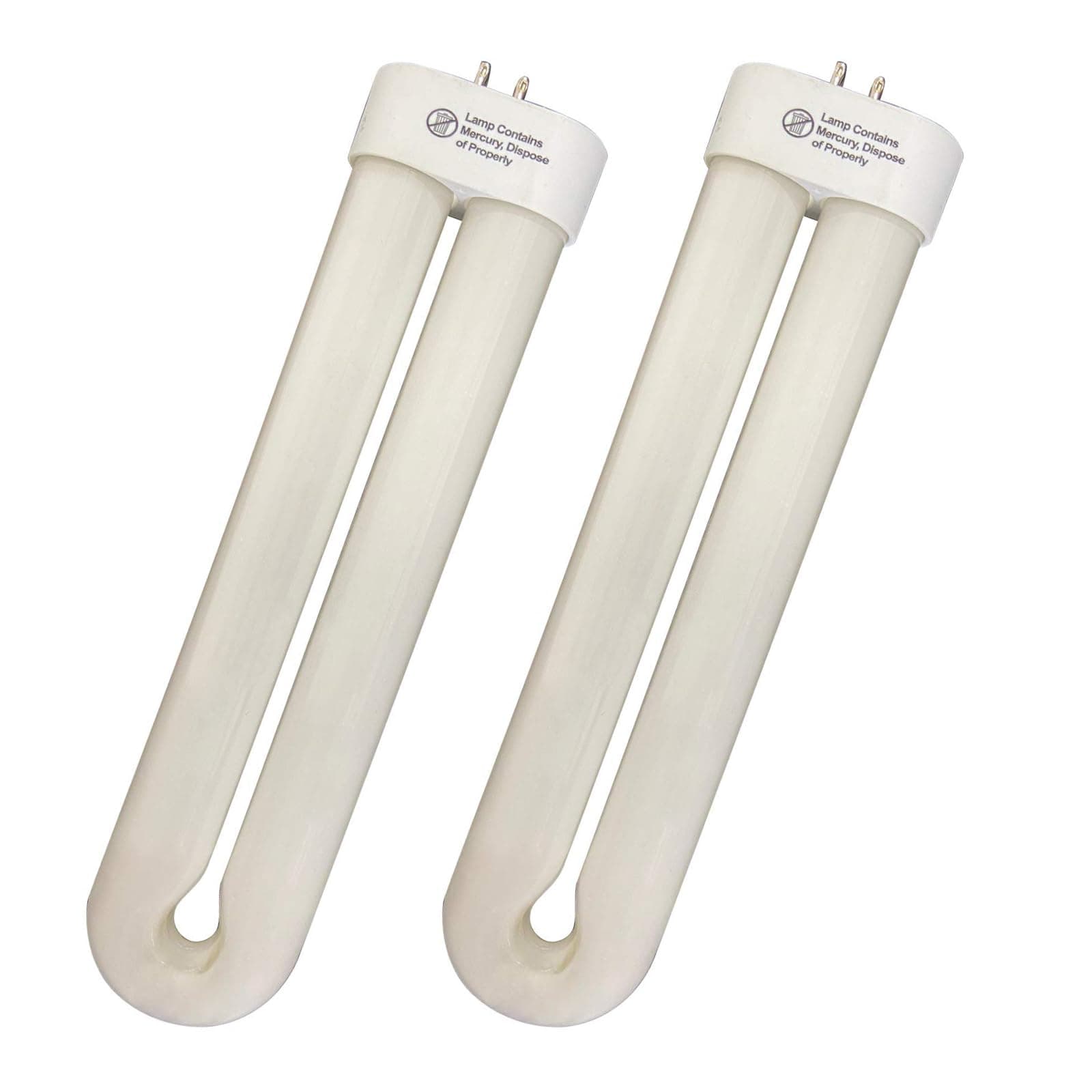 junxing BF190 Replacement Bulbs, Black Light Bulb Compatible with BK-40D, FUL32T8/BL 365nm, U Shape BL Fluorescent lamp,10 inch 32 Watt 2 Pack