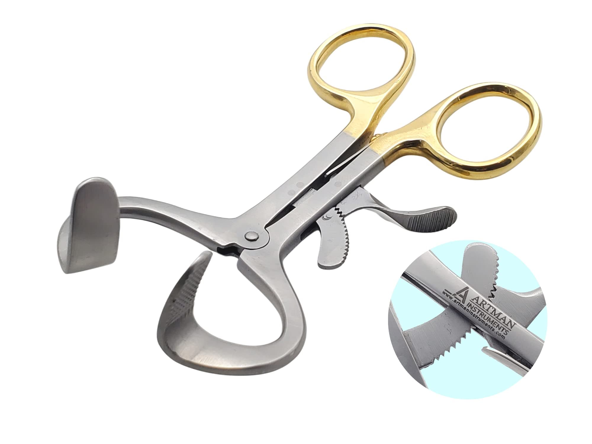 ARTMAN INSTRUMENTS Dental Molt Mouth Gag – 4.75" Long with 2" Opening, Surgical Mouth Opener for Dental and Oral Procedures