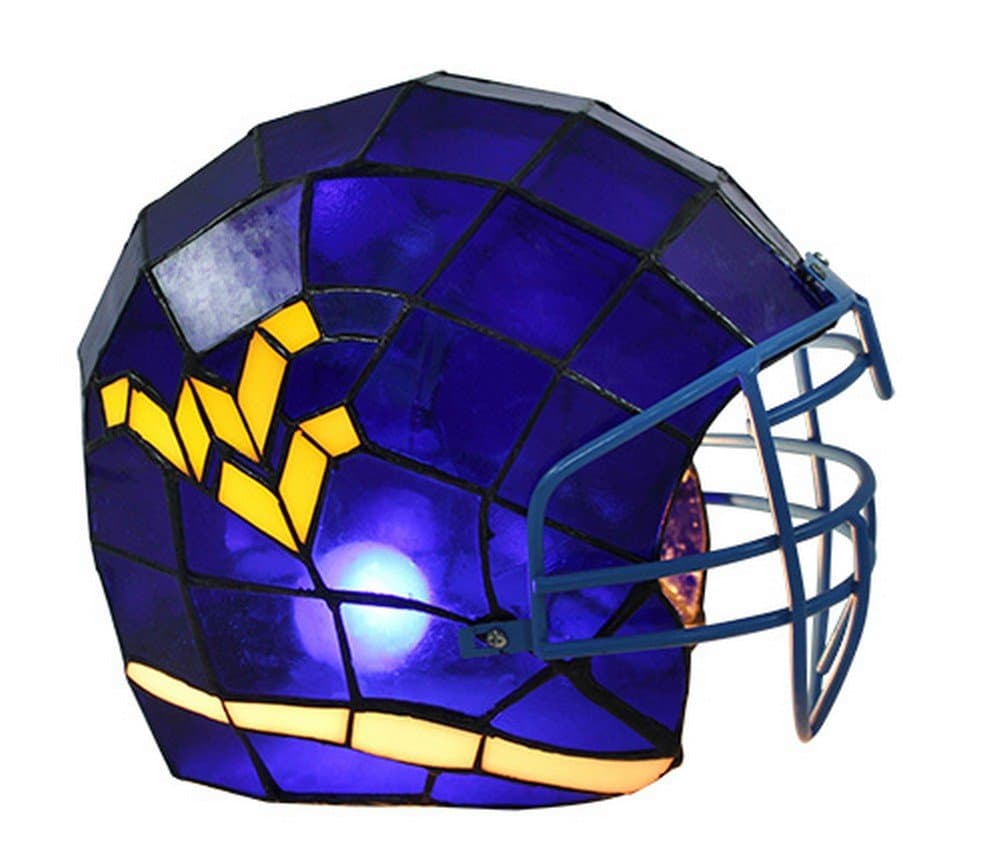 Traditions Artglass WV235 West Virginia Helmet Light