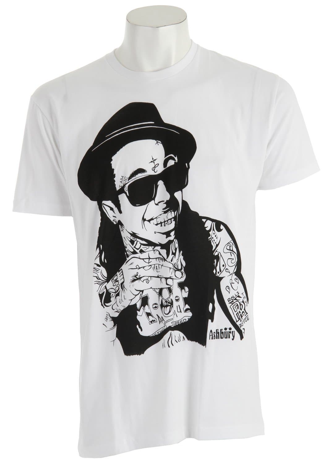 Ashbury Young Money T-Shirt White Mens Sz L