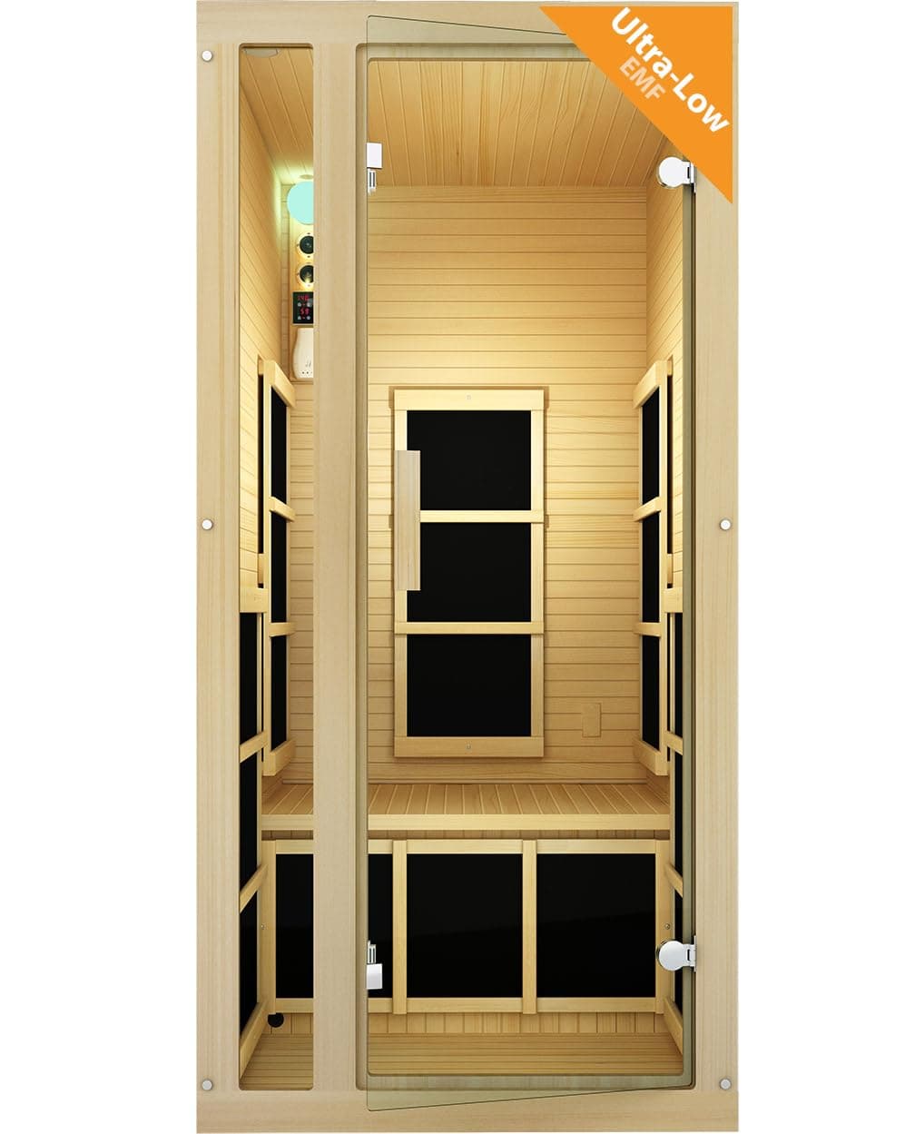 JNH Lifestyles HB1-E Ensi 1 Person Ultra-Low EMF Far Infrared Sauna