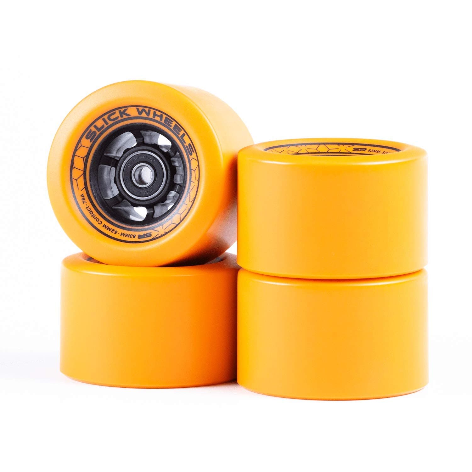 Slick Revolution Electric Skateboard Wheels | Slick 83mm | 85A/78A Urethane Compound | Revolutionise Your Ride