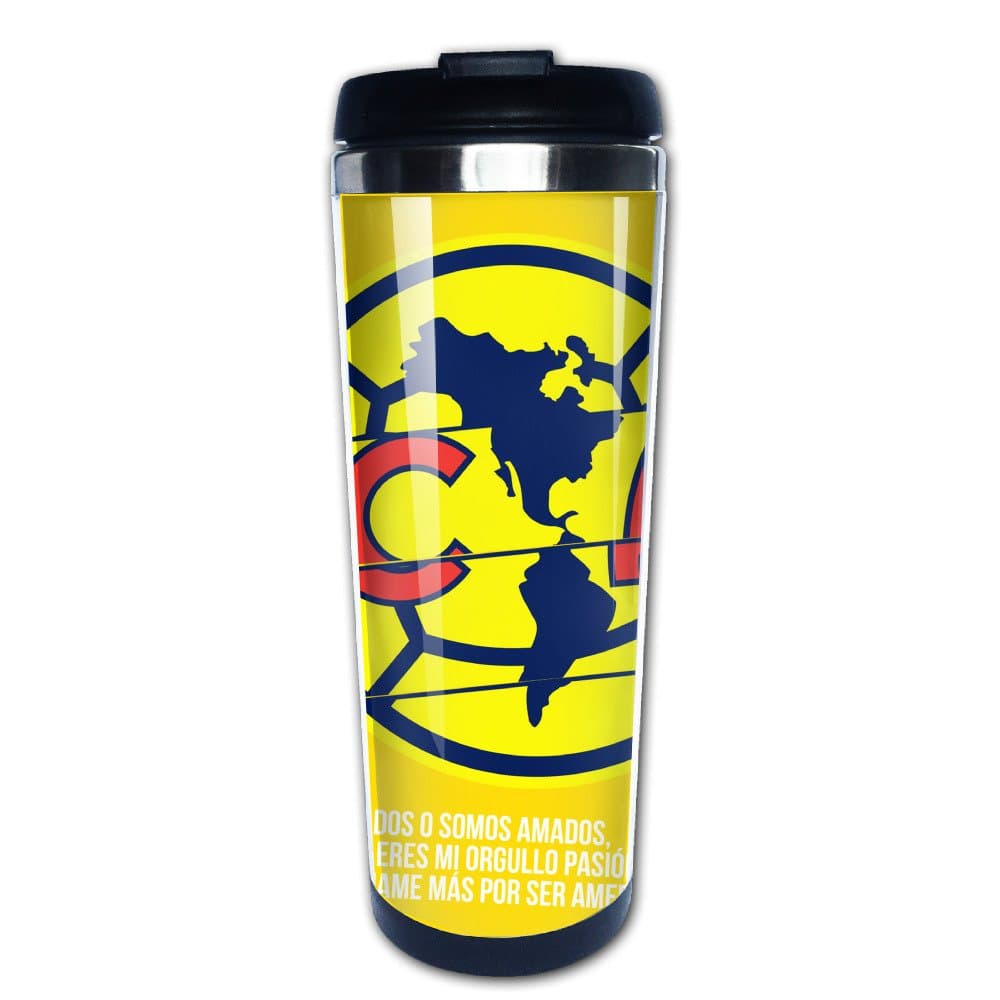 Club De Futbol America Double Walled Travel Coffee Mug
