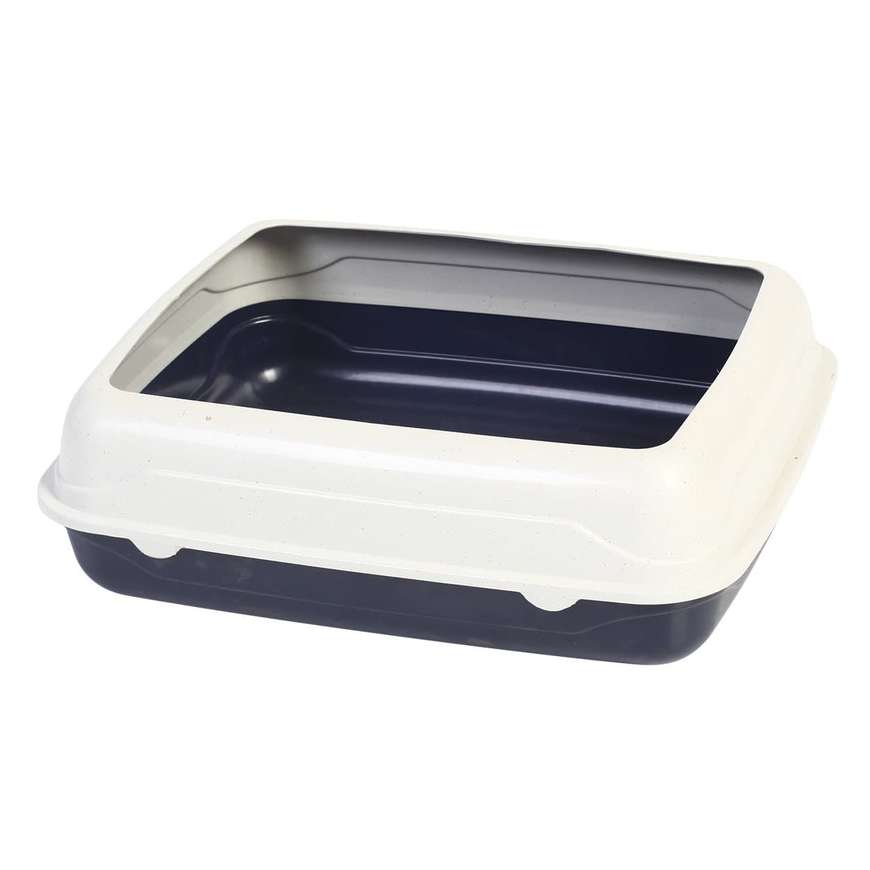 Animal Treasures Deluxe Cat Litter Pan with Rim-Large