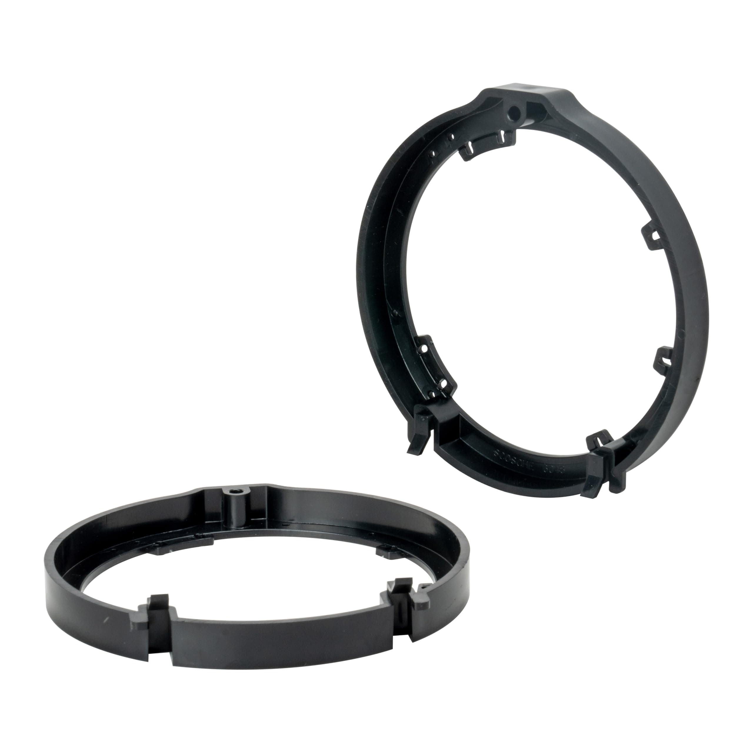 Scosche SAHC634 6.5-6.75” Speaker Adapters Compatible with Select 2006-2019 Acura and Honda Vehicles - Adapter for 6 1/2" to 6 3/4" Car Door Speakers - Sold in Pairs - Does Not Fit 5.25", 6" or 6X9"