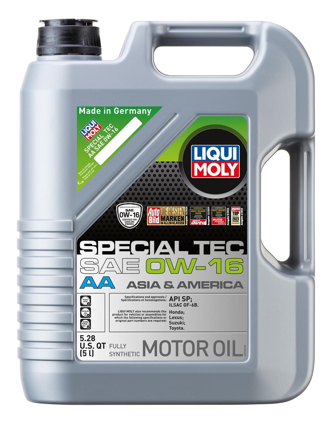 LIQUI MOLY Special Tec AA SAE 0W-16 | 5 L | Fully synthetic engine oil | SKU: 20328