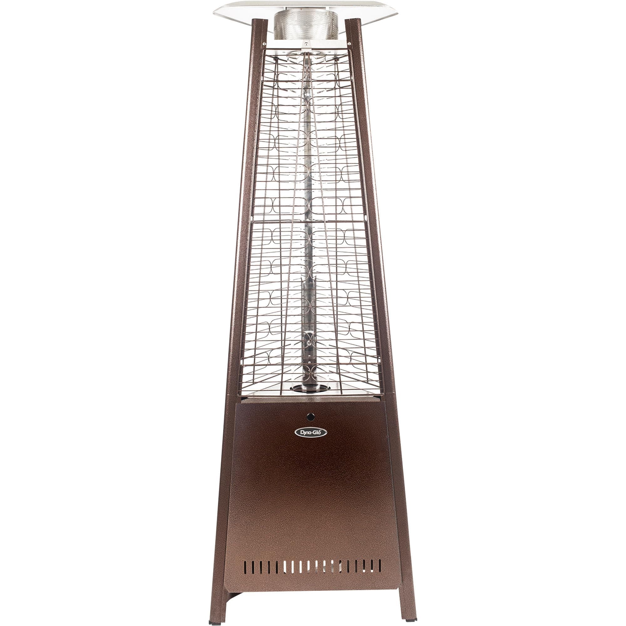 Dyna-Glo DGPH401BR 42,000 BTU 73" Hammered Bronze Pyramid Flame Patio Heater