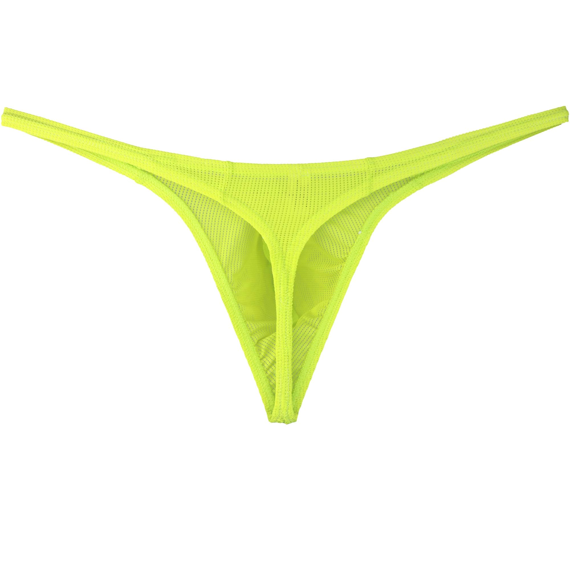 IKINGSKY Men's Pouch G-string Underwear Big Package Y-Back Panties Breathable Bulge Thong