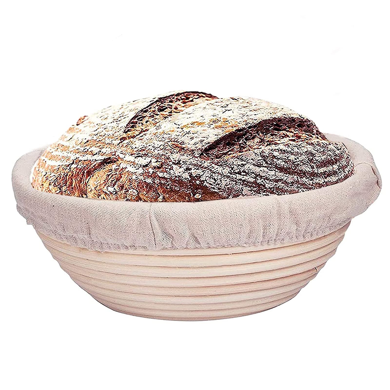 ifsecond Leavening Basket 22 x 8.5 cm Contains 500 g Banneton Style Rattan Craft Bread 47648