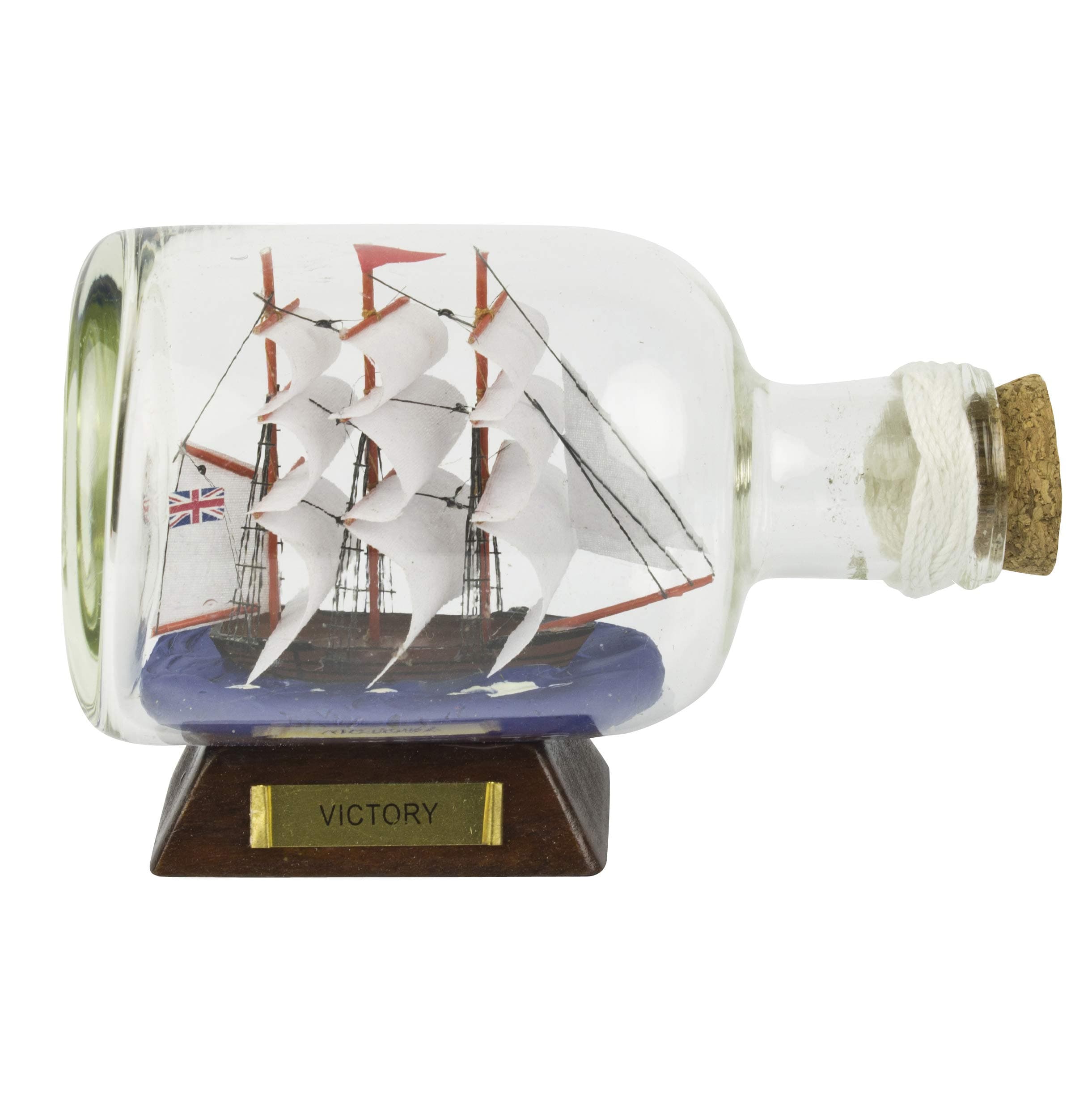 Nauticalia 14cm HMS Victory Ship-in-Bottle, Nicht Zutreffend