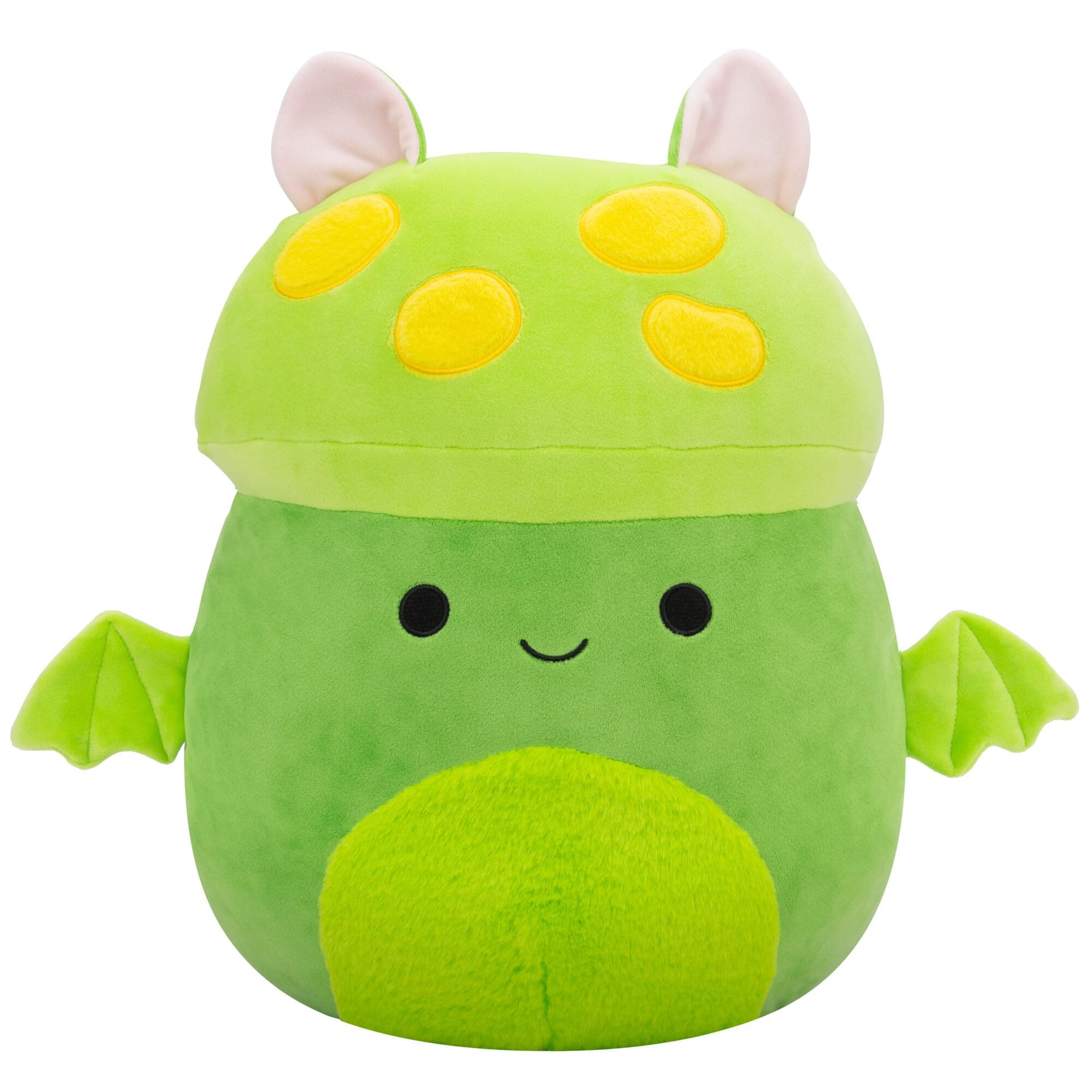 Original 14-Inch Earling Neon Green Mushroom Bat - Official Jazwares Plush (Large)