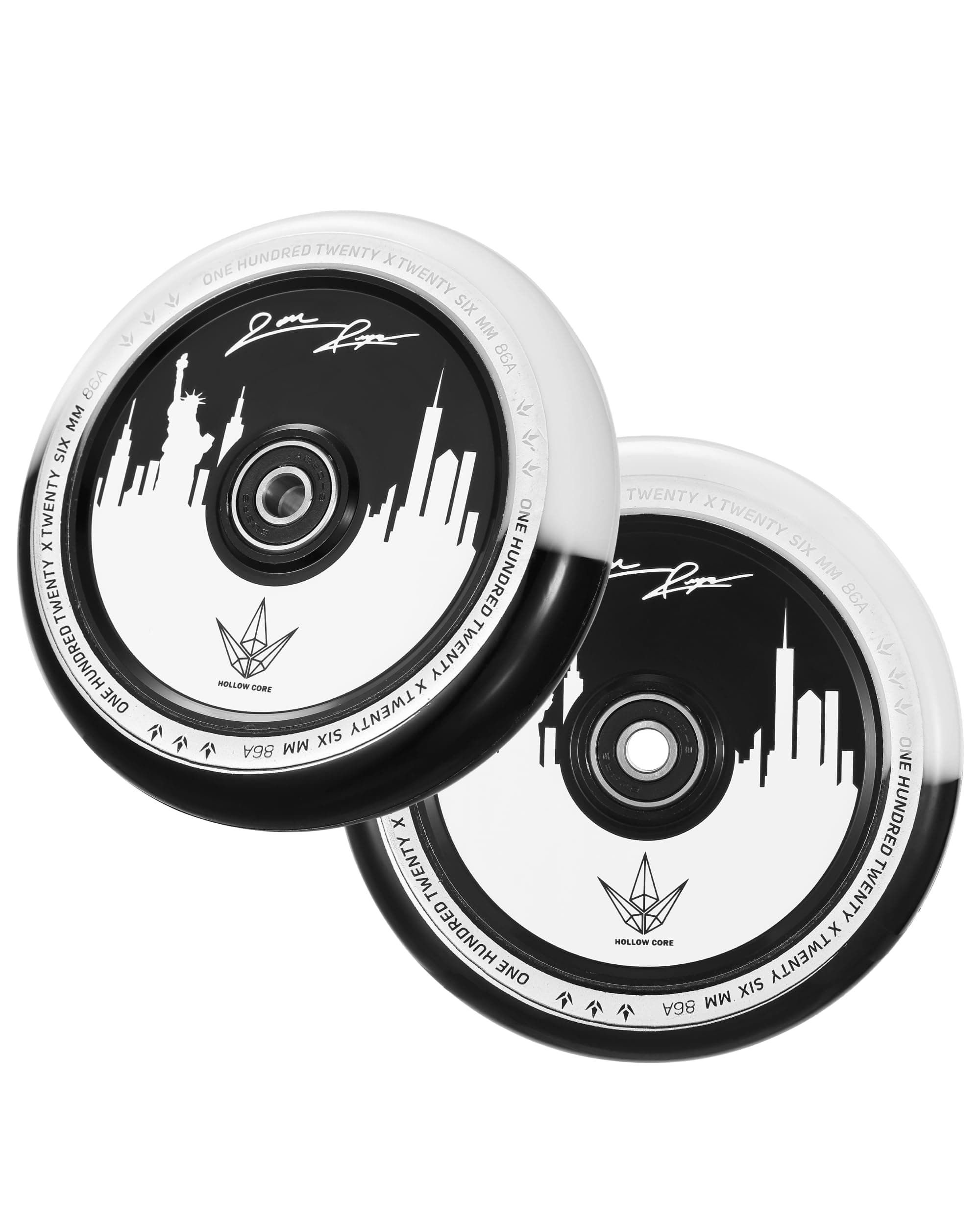 Envy Scooters Jon Reyes Signature Wheels Pair - 120mm x 26mm - Black/White