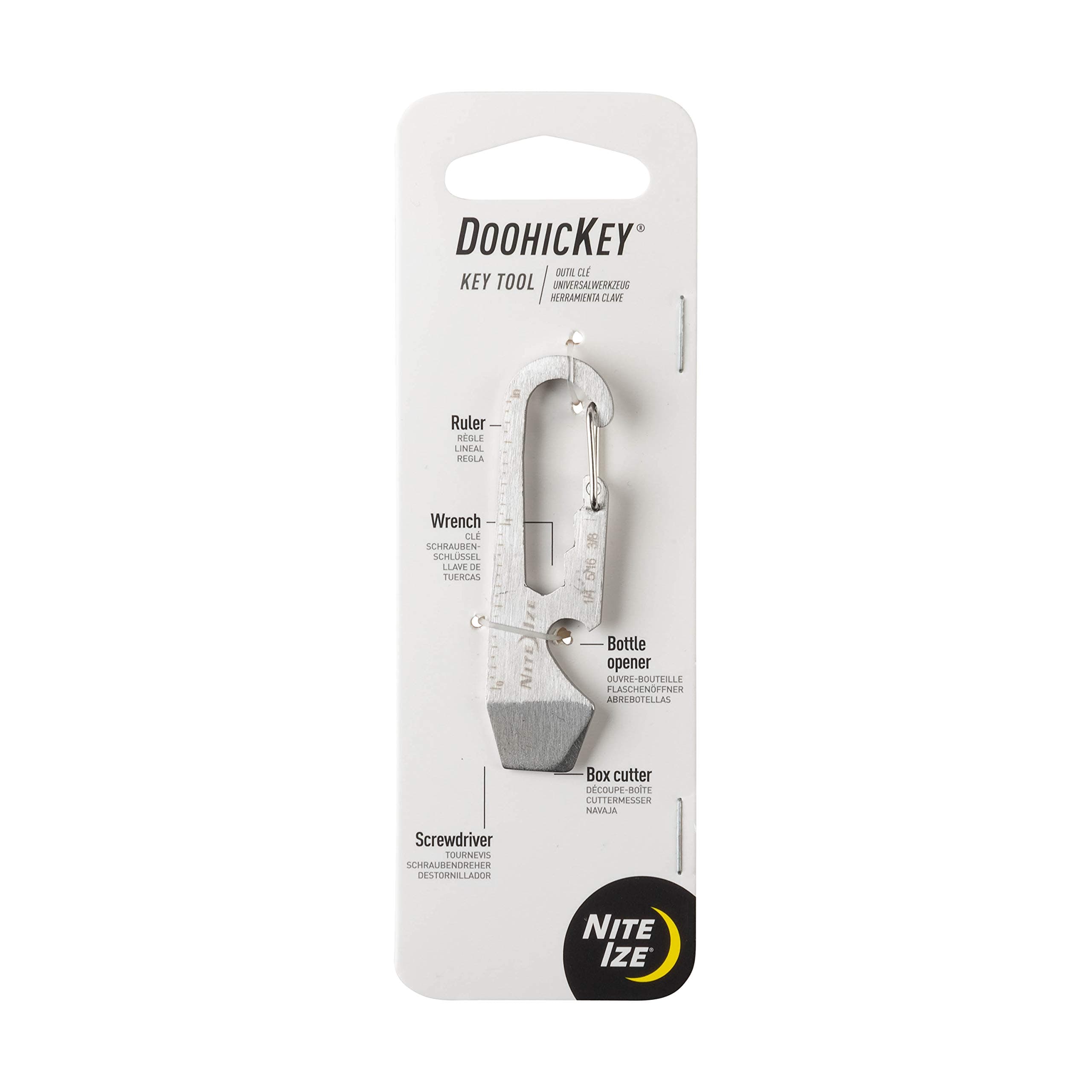 Nite Ize Doohickey Key Tool, Stainless Steel