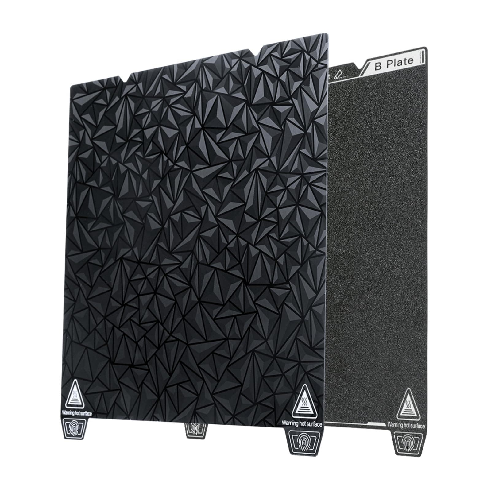 Official Creality K1 Max Glossy PEO and Matte PEI Double Side Build Plate Kit, 315 x 310mm Flexible Spring Steel Platform, Removable 3D Printer PEI Sheet Build Surface for K1 Max/Ender 3 V3 Plus