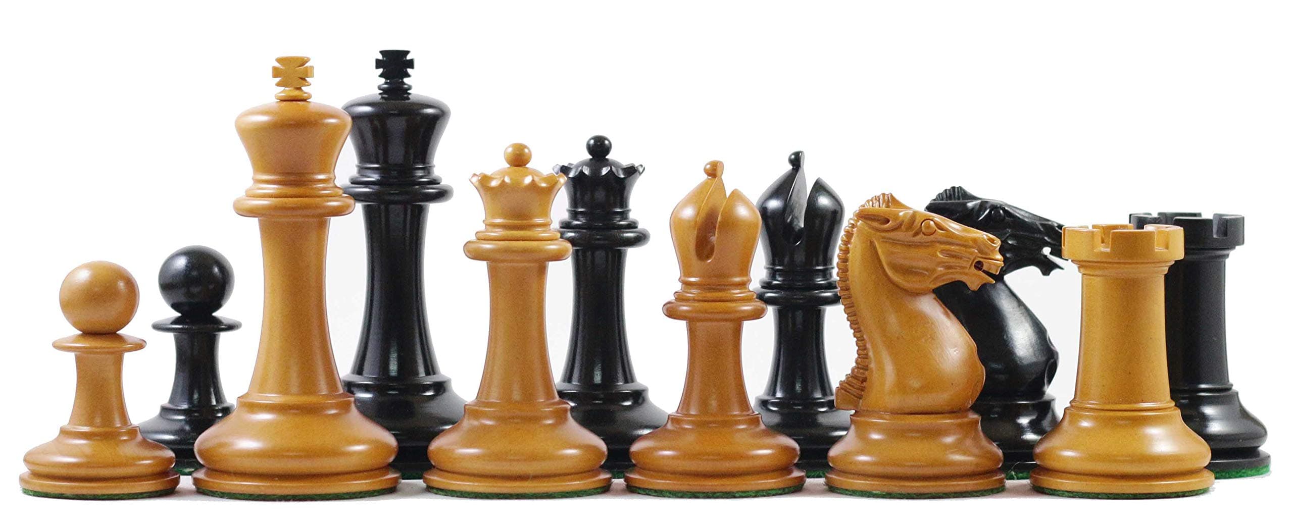 Staunton Castle, Jaques Reproduction 1854 Edition Wooden 3.5'' Chess Pieces - Best Chess Board Game - Optimal Weighted Chess Pieces, for Kids & Adults