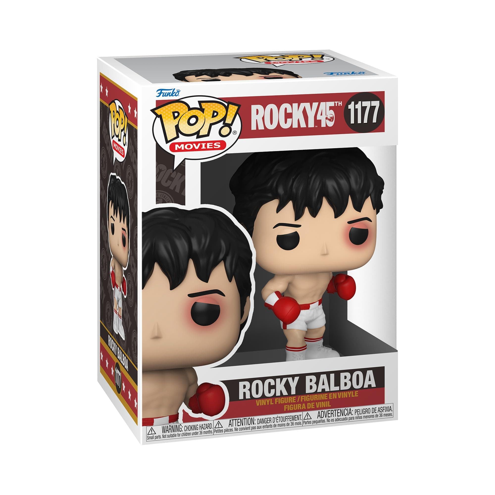 Funko Rocky 45Th Anniversary Pop Vinyl Figure Rocky Balboa, Red