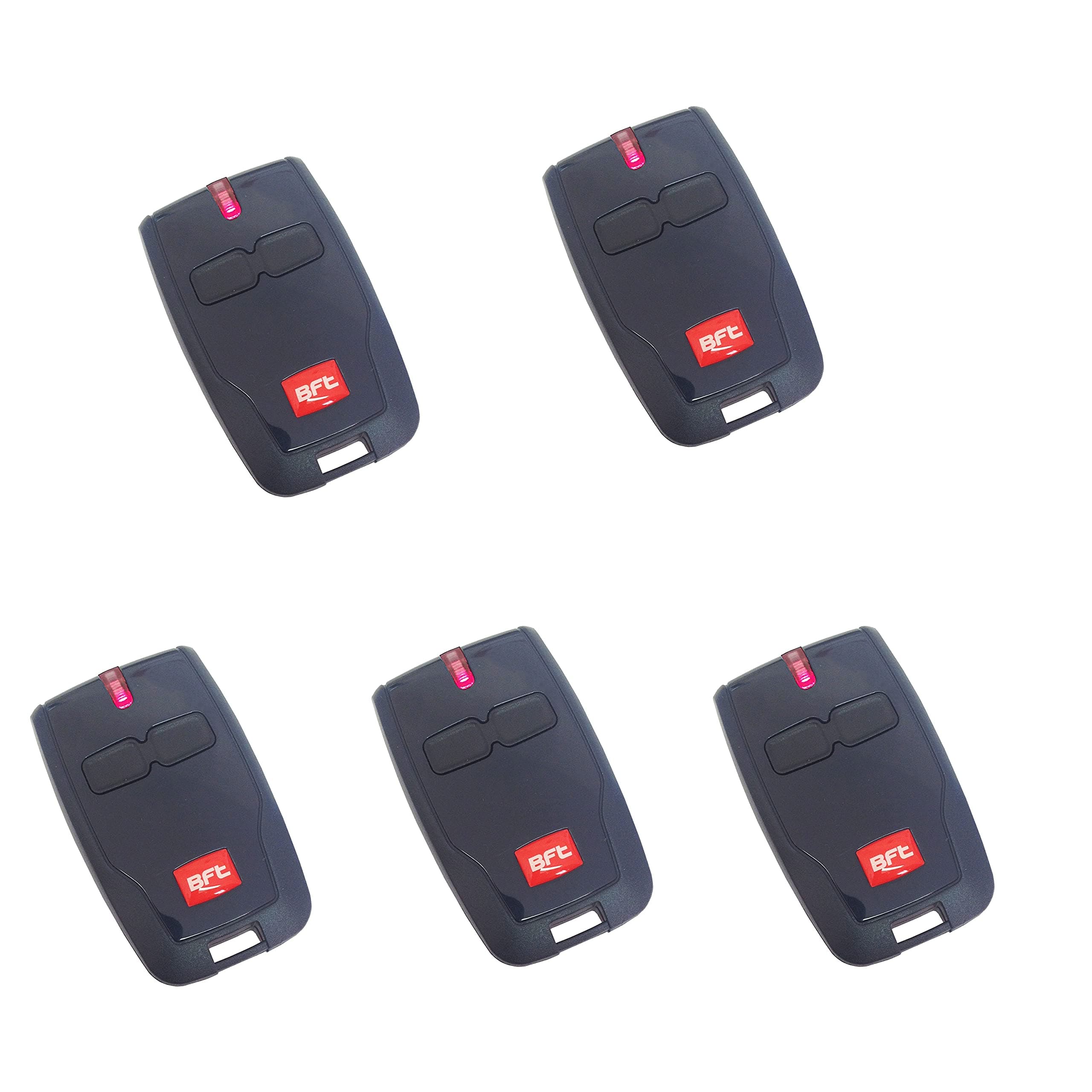5 X BFT Mitto B RCB02 R1 2-channel remote controls, 433,92Mhz Rolling code, The New Version of BFT Mitto2. 5 Top quality BFT B RCB02 transmitters for THE BEST PRICE!!!