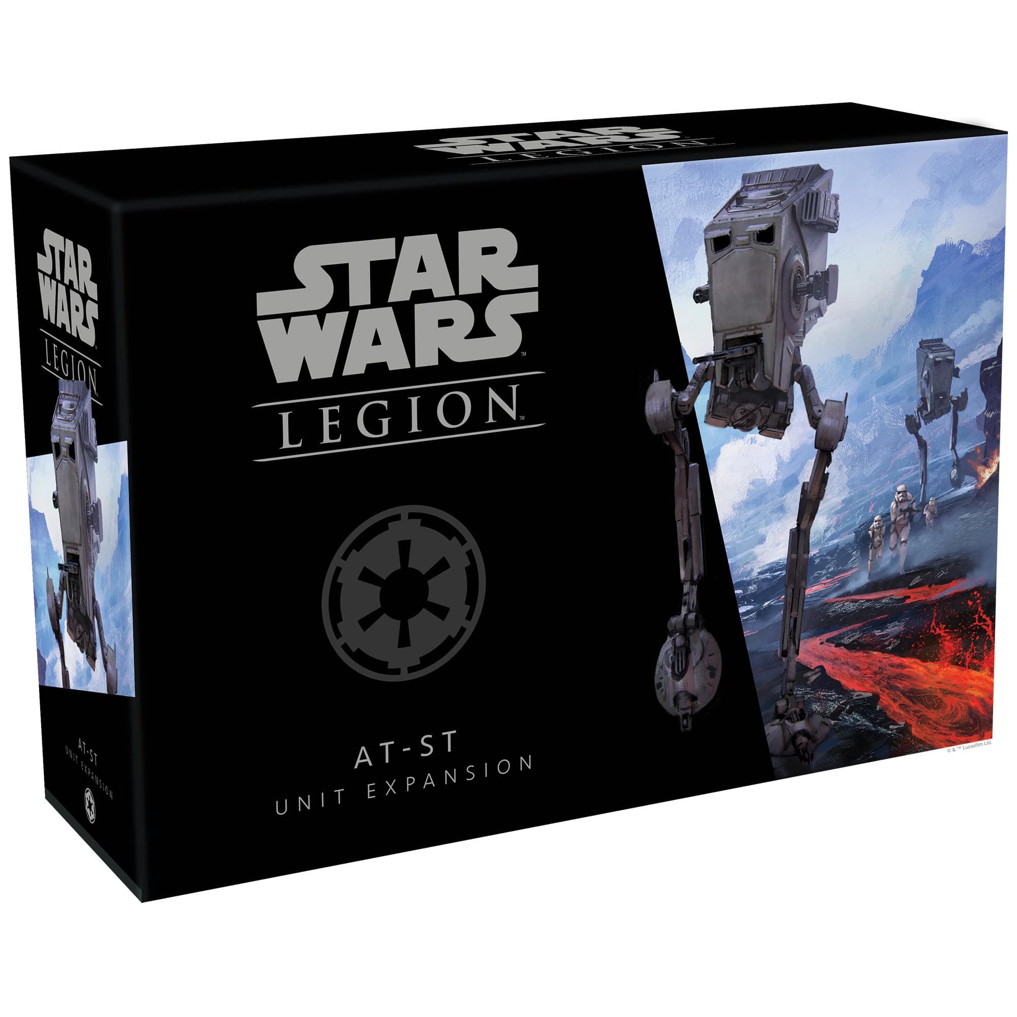 Star Wars: Legion AT-ST UNIT EXPANSION - Command the Battlefield! Tabletop Miniatures Game, Strategy Game for Kids and Adults, Ages 14+, 2 Players, 3 Hour Playtime, Made by Atomic Mass Games