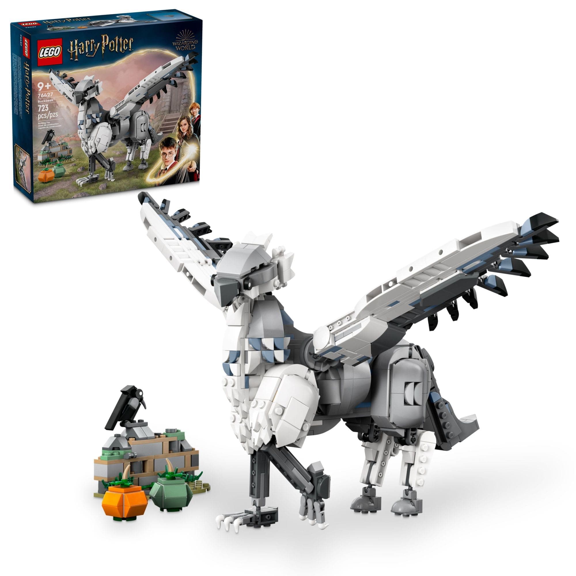 Harry Potter Buckbeak The Hippogriff Building Toy - Pretend Play or Display Toy for Boys & Girls, Ages 9+ Years - Gift for Birthdays - Collectible Harry Potter Decor - 76427