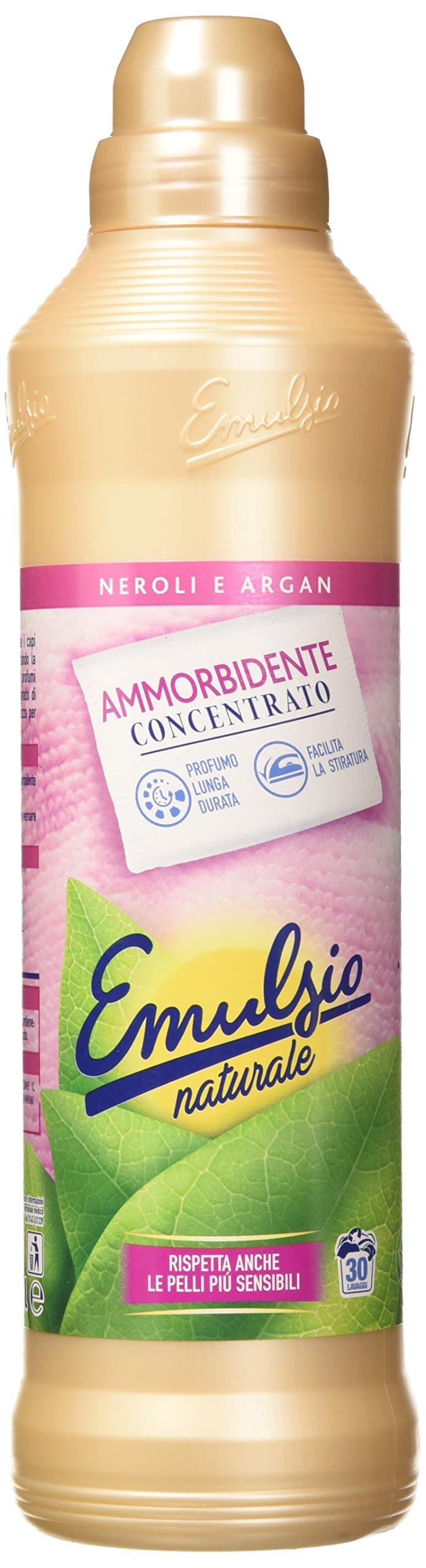EMULSIO Natural 0269413 Concentrated Fabric Softener Neroli and Argan, 750 ml