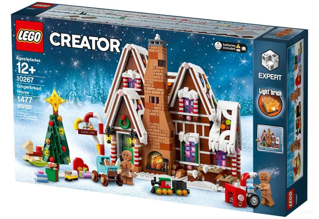 Creator Expert Gingerbread House 10267 Building Kit (1,477 Pieces)