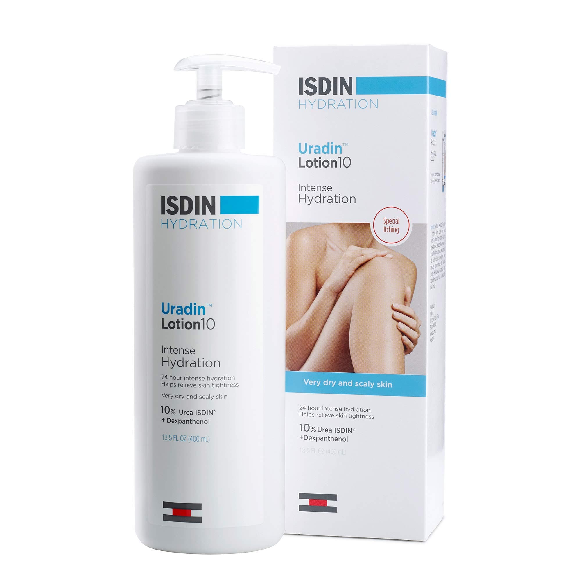 ISDIN Uradin 10,24 Hour Intense Hydration Body Lotion,13.5fl. oz