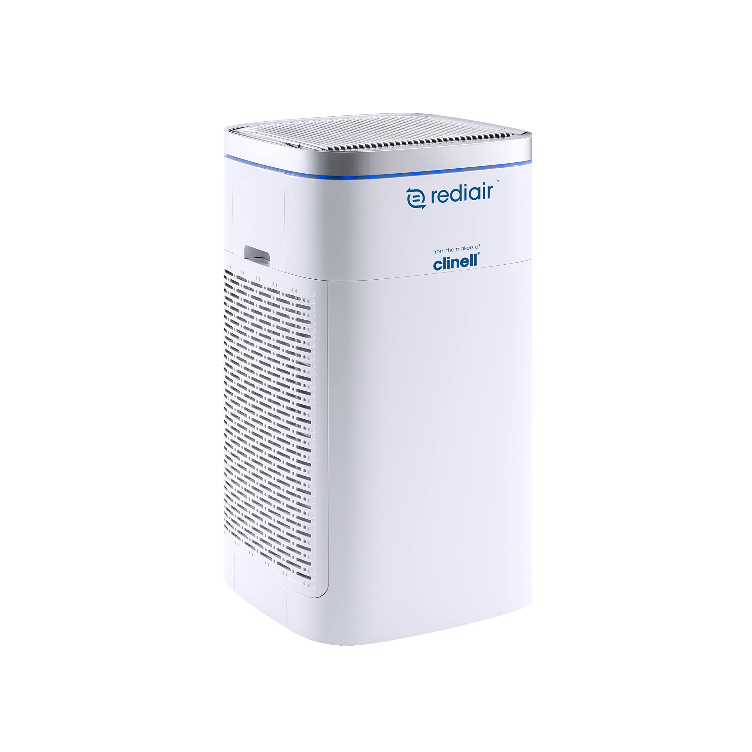 Clinell Rediair Air Purifier Unit Medical Grade - Portable Dual HEPA14 Air Filter to Clean Air and Protect from The Risk of Infection by Airborne Transmission, White