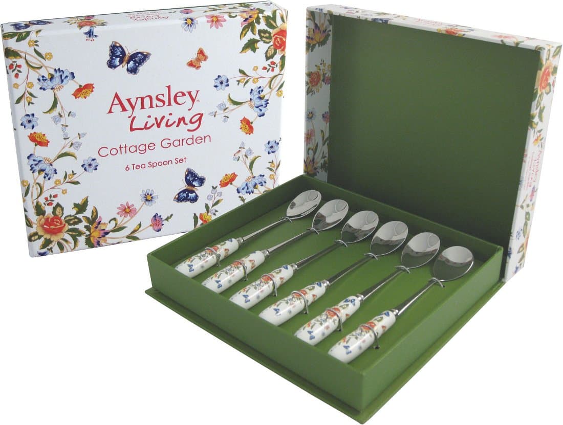 Cottage Garden Tea Spoons (Box of 6)