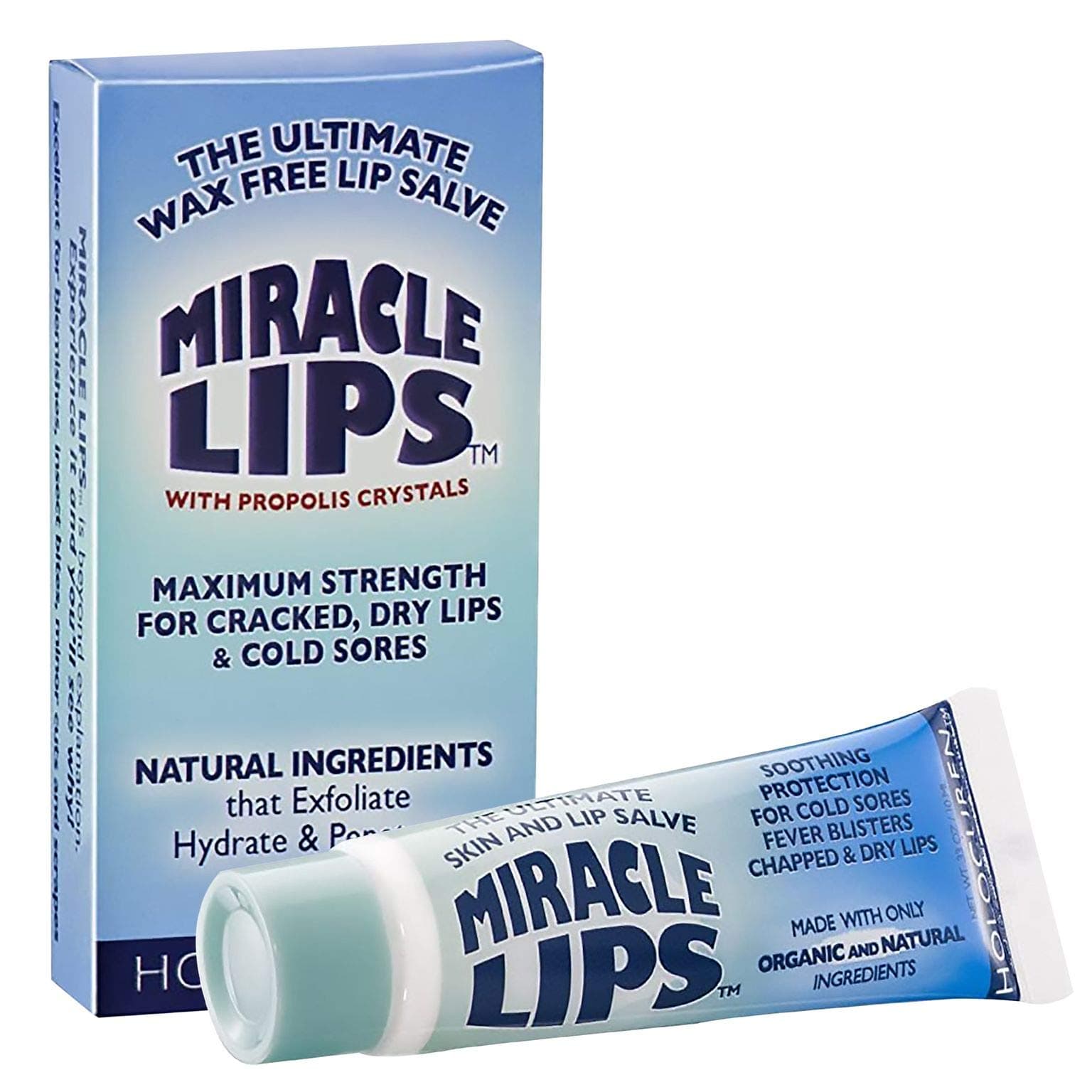 Holocuren Miracle Lips Salve, 0.33 Ounce